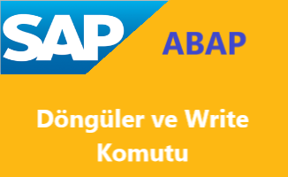 sap_abap_donguler_ve_write_komutu