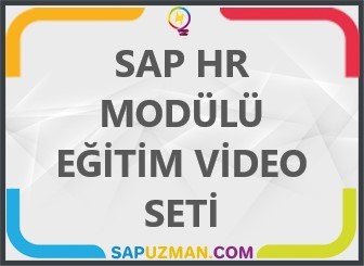 SAP HR MODULU EGITIM VIDEO SETI