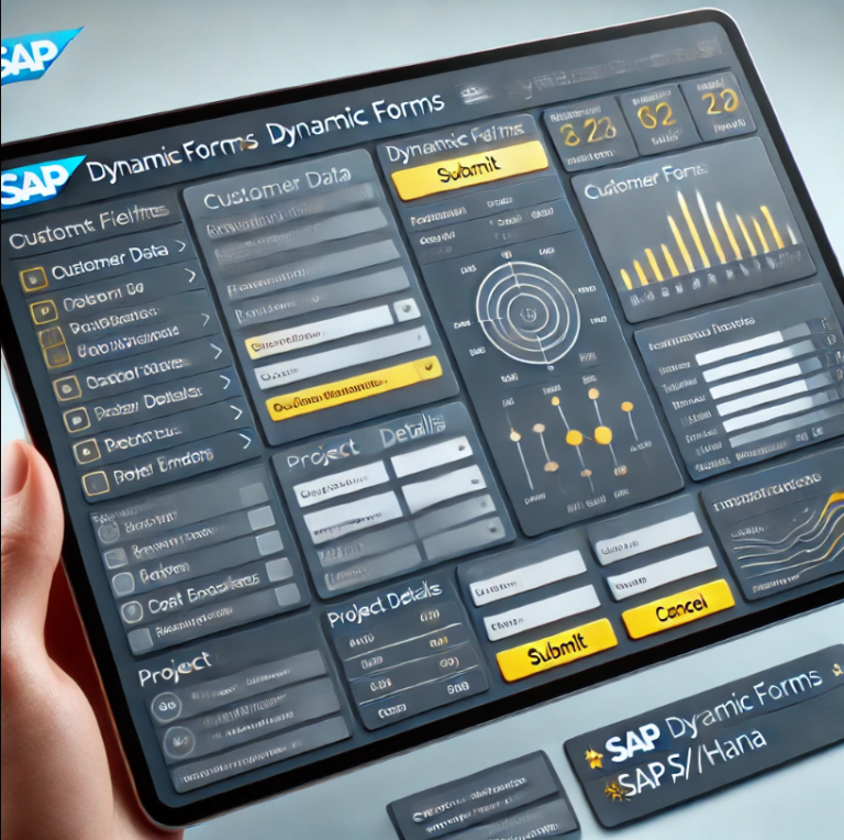 BTP (Business Technology Platform) SAP Dynamic Forms